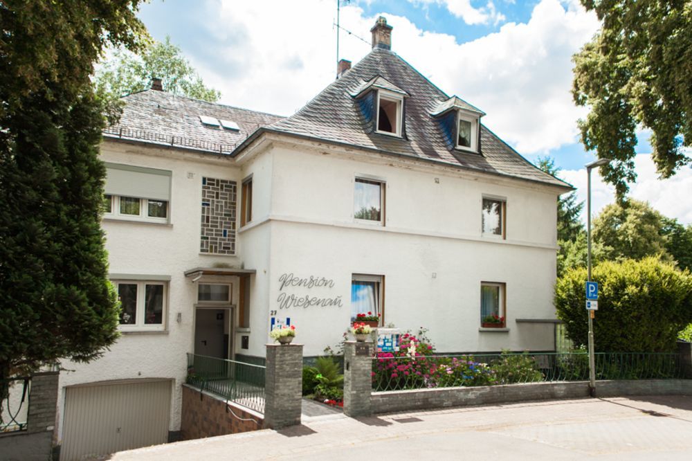 Hotel Pension Wiesenau Bad Salzhausen Ngoại thất bức ảnh